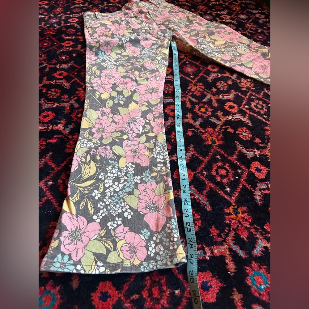 MOTHER | The Hustler Ankle | Cats and Dogs Floral | Sz 31 - Picture 10 of 10